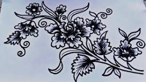 Fantastis 13 Gambar Batik Bunga Yang Mudah Sketsa Batik Bunga Sederhana Kata Kata Bijak 20 Gambar Sketsa Kumpulan Gambar Sketsa Bunga Tato Suku Bunga Gambar