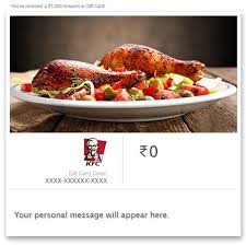 Get free delivery with kfc promo code. Kfc E Gift Card Amazon In Gift Cards