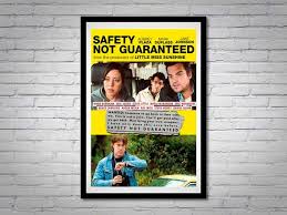 Safety Not Guaranteed Movie Poster Aubrey Plaza Jake Johnson - Etsy Israel