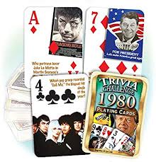Anniversary traditions are different for each year. Amazon Com Flickback 1980 Trivia Playing Cards For Birthday Or Anniversary Toys Games