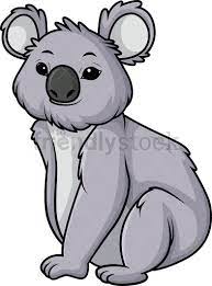 Koala Bear Cartoon Clipart Vector Friendlystock Cute Koala Bear Koala Bear Bear Cartoon
