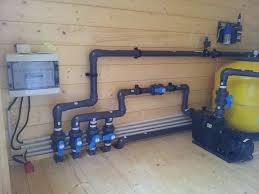 Filtration Piscine Dans Chalet Local Piscine Piscine Piscine Simple