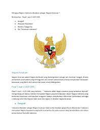 Maybe you would like to learn more about one of these? Indonesia Sebagai Negara Kesatuan