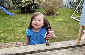 Alana down syndrome center seminar: Toy Brand Creates Doll Inspired By Girl Six With Down S Syndrome Daily Mail Online