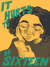 It Hurts to be Sixteen — Lucy Comer Illustration