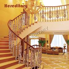 Top picks related reviews newsletter. Interior Luxury Golden Color Cast Aluminum Stair Railing Prices China Aluminum Stair Railing Interior Stair Railing Made In China Com