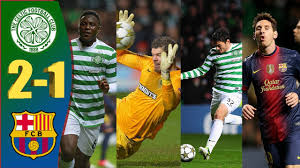 Barcelona vs celtic, en vivo. Celtic Vs Barcelona 2 1 Historic Win Ucl 2012 13 Extended Highlights English Commentary Youtube