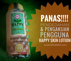 Bedak sejuk terbaik untuk kekal cantik semulajadi tanpa jerawat. Pengakuan Pendedahan Pengguna Bedak Happy Skin Lotion Dari Thailand Lekat Lekit Story