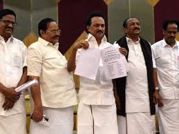 Dmk allots 6 constituencies for vck in dmk alliance for upcoming election 2021, while speaking to the media thirumavalavan sad. Dmk Chief Mk Stalin Lok Sabha Elections 2019 Dmk Chief Mk Stalin Launches Secular Progressive Alliance Chennai News Times Of India