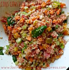 Cous Cous Integrale Freddo Con Verdure Miste Crude Lastradamaestra