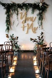 34 Innovative And Creative Wedding Ideas On A Budget Mixed Metals Wedding Wedding Ceremony Decorations Indoor Wedding