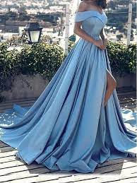 Light Blue Ball Gown Off The Shoulder Straps Prom Dresses Evening Dress Formal Dresses Graduation School Party Dance Dress Dt0380 Cheap Prom Dresses Long Prom Dresses Blue Prom Dresses