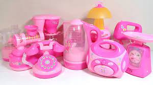 There is no better way to brighten up your kitchen and have guests take notice than decorating your kitchen with pink appliances. Asmr Unboxing Mini Home Appliances Pink Kitchen Cooking Toys No Music Youtube