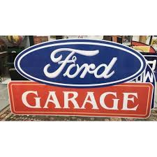 The first restaurant was opened in fort myers, florida. Ford Garage Sign New Reproduction Made In The Usa