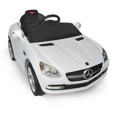 6v Mercedes Benz Slk Kids Car Power Electric Ride On Toy W Remote Control White Mercedes Benz Slk Toy Car Ride On Toys
