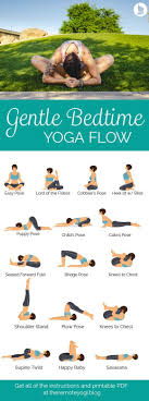 Relaxing Bedtime Yoga Free Printable Pdf Bedtime Yoga Night Yoga Relaxing Yoga