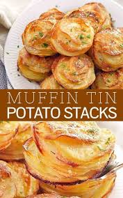 Cheesy Mini Gratin Dauphinois Potato Stacks Chef Not Required Recipe Recipes Potato Side Dishes Food