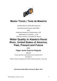 Water Quality In Alaskas Kenai River United States Of
