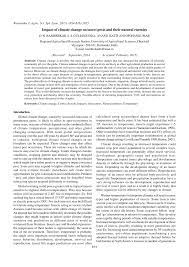 By 2050, earth's population is expected expected and observable changes in global climate, shifting rainfall patterns, global warming, droughts, or the increasing frequency and duration. Pdf Impact Of Climate Change On Insect Pests And Their Natural Enemies