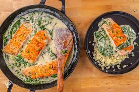This baked salmon recipe with honey dijon and garlic won me a trip to paris! Easy Low Carb Dijon Salmon Recipe Fit Men Cook