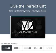 Sometimes, it's as simple as it slipped my mind, and sometimes a global pandemic hits. Digital Gift Cards Available At V12 Marketing V12 Marketing Concord Nh