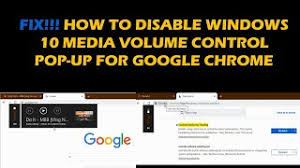 Learn how to disable the windows 10 volume overlay that appears when you're pressing the media volume keys on your they'd very much prefer to disable the slider and keep the normal volume bar. Fix How To Dismiss Windows 10 Media Volume Control Pop Up For Google Chrome Youtube