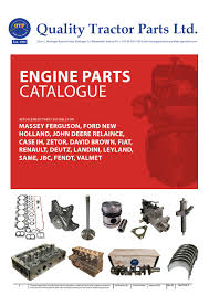 Product warranty is provided as part of john deere's support program for customers who operate and maintain their equipment as described in this manual. Engine Parts Catalogue By Quality Tractor Parts Issuu