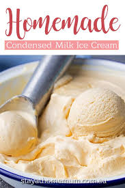 Jus thot that this recipes makes a lot of. Homemade Condensed Milk Ice Cream Is A Great Recipe As It Means You Know What Is Going Vanilla Frozen Yogurt Condensed Milk Ice Cream Vanilla Ice Cream Recipe