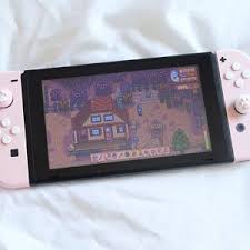 New Nintendo Switch Custom Black Joycons With Light Pink Buttons And Backplate Nintendo Switch Case Nintendo Switch Accessories Kawaii Games