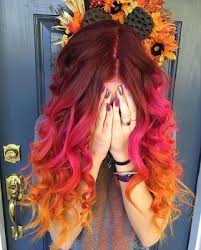 Let's get this color party started! Warm Color Ombre What Color Should You Dye Your Hair Quiz