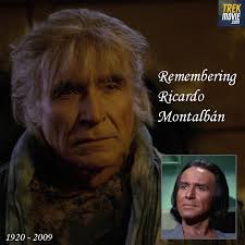 On his birthday, remembering Ricardo Montalbán, who played Khan Noonien  Singh to legendary perfection in the Star Trek original series episode  "Space Seed" and the film Star Trek II: The Wrath of