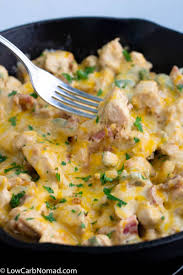 Jalapeno Popper Chicken Skillet Recipe Low Carb Nomad