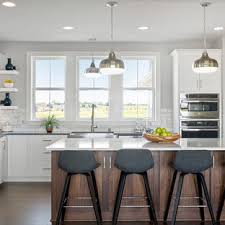 I love a white clean crisp kitchen and grey is my favorite color. 75 Beautiful Huge Kitchen With Subway Tile Backsplash Pictures Ideas August 2021 Houzz