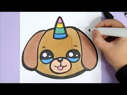 Leichte zeichnungen zeichnungen von mädchen süße kawaii bilder panda zeichnung kawaii malen bilder zum abmalen eulen zeichnen abstrakte kunst gemälde doodle ideen. Kawaii Einhorn Hund Emoji Malen Kawaii Bilder Youtube Kawaii Einhorn Kawaii Zeichnungen Niedliche Zeichnungen