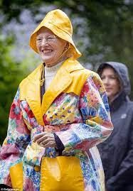 Princess Mary Smiles With The Queen Despite The Rain At Horse Ceremony Danish Royals Grasten Queen Of Denmark