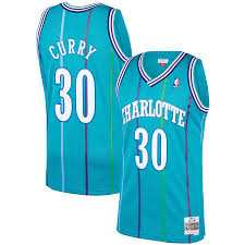 He played in the national basketball association from 1986 and retired. Men S Mitchell Ness Dell Curry Teal Charlotte Hornets 1992 93 Hardwood Classics Swingman Player Jersey