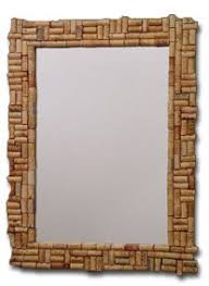 Use pictures and frames to integrate your life into your decor. Custom Framed Mirrors Wine Cork Wine Cork Frame Mirror