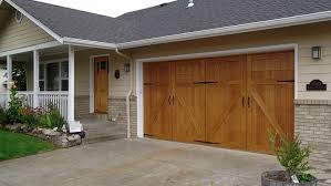 Garageskins Give You A Wood Look Without The Cost Garage Door Design Wooden Garage Doors Garage Doors