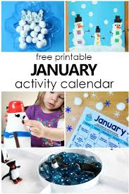 Print monthly and yearly calendar for free. January Preschool Activities And Fun Things To Do With Kids