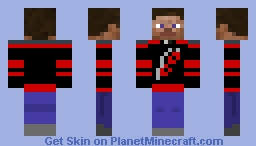 To say it's uninspired is an understatement. Carolina Hurricanes Alternate Jersey Minecraft Skin