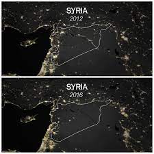 Let's look at syria before and after civil war. Simon Kuestenmacher On Twitter Nighttime Satellite View Of Syria Before And After The Civil War There Are No Winners Source Https T Co 9xcga81io1 Https T Co Ffvdhg4qcl