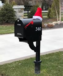 See more ideas about mailbox numbers, house numbers, mailbox landscaping. 12 Ways To Spruce Up Your Mailbox This Holiday Season Estes Designs Mailboxes