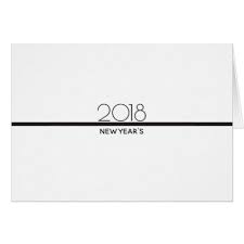 Minimalist New Years Celebration Greeting Card Zazzle Com New Year Greeting Cards Holiday Design Card Greeting Cards