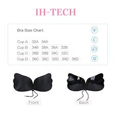 Adhesive Bra Push Up Strapless Bra With Drawstring Reusable