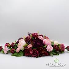 Check spelling or type a new query. Burgundy Plum Pink Top Table Decoration