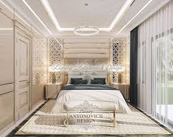 Desain interior kamar tidur utama yang nyaman. Interior Kamar Tidur Bergaya Modern Desain Antonovich Mewah