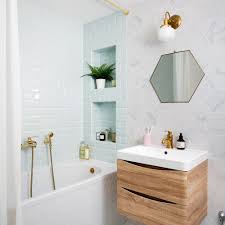 A 5' x 8' is the most common dimensions of a guest bathroom or a master bathroom in a small house. How To Make Your Small Bathroom Look Elegant Residence Style