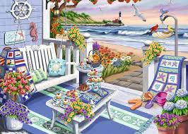 Maybe you would like to learn more about one of these? Seaside Sunshine 300 Large Piece Format Ravensburger Jigsaw Puzzle