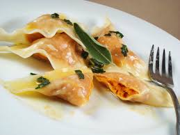 Sweet Potato Ravioli With Lemon Sage Brown Butter Sauce Romancing The Stove