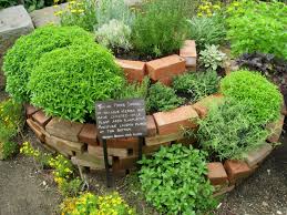 10 Simple Herb Garden Designs To Try Botanical Herb Spiral Brick Homeindustrialdecor Industrialapartments Spiral Garden Herb Garden Design Backyard Garden